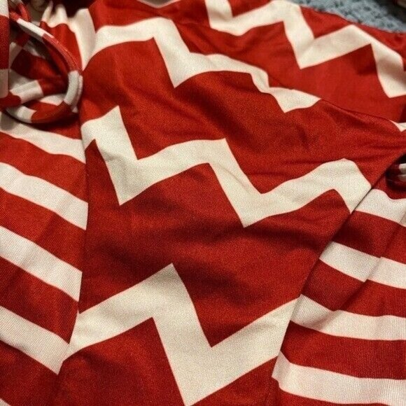 NWT STELLA MCCARTNEY WHITE AND RED TOP AND BOTTOM SWIM - Picture 3 of 6